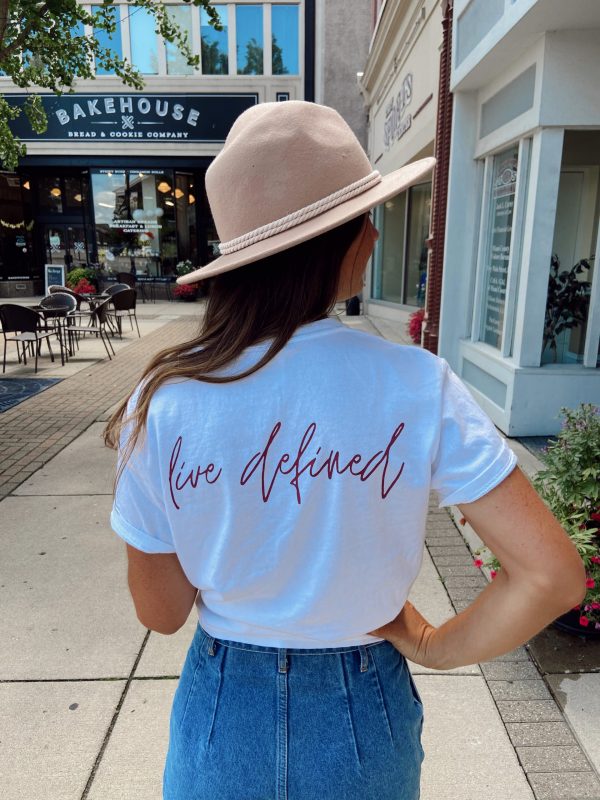 The Live Defined Tee - White - Image 7
