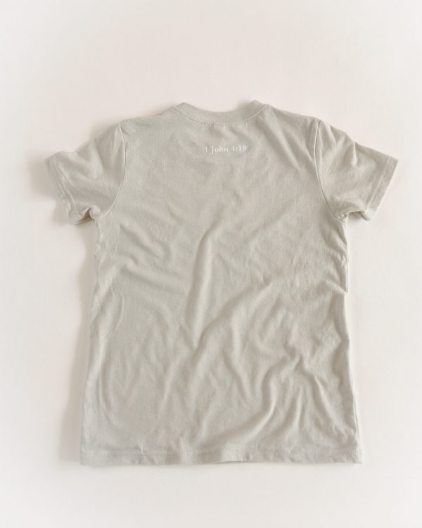 The Made To Love Youth Tee - Heather Dust - Image 2