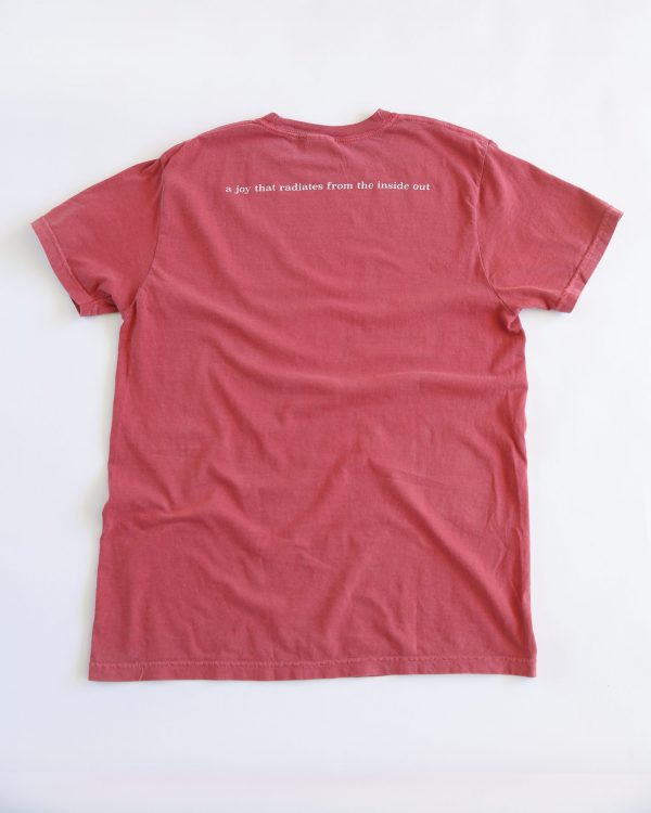 The Joy Tee - Crimson - Image 3