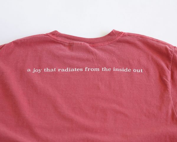 The Joy Tee - Crimson - Image 4